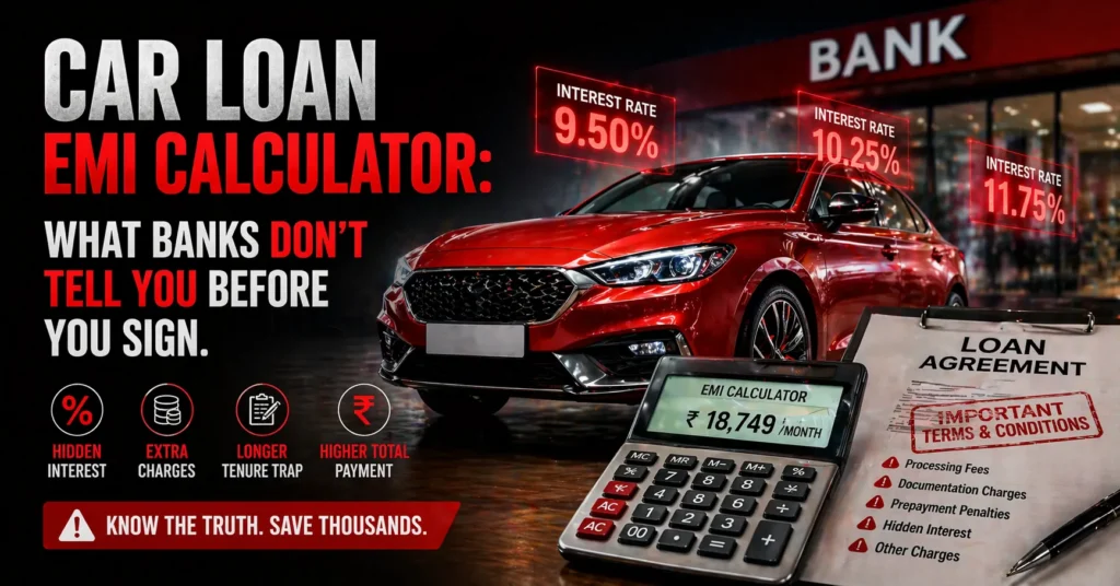Car Loan EMI Calculator What Banks Do not Tell You Before You Sign