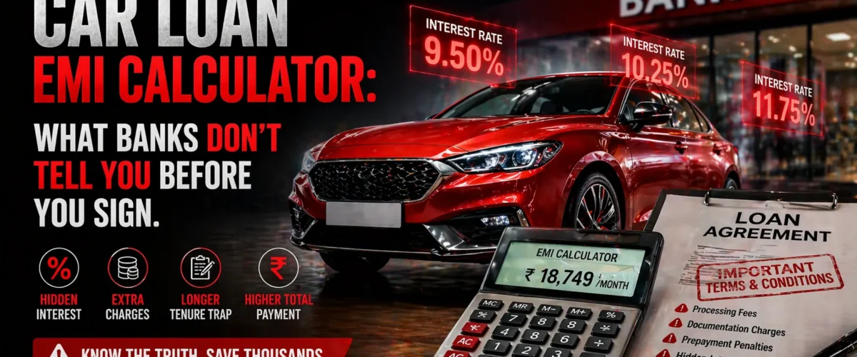 Car Loan EMI Calculator: What Banks Don’t Tell You Before You Sign