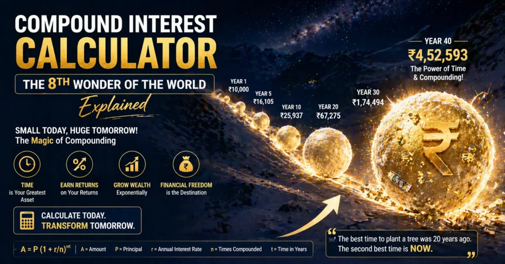 Compound Interest Calculator - The 8th Wonder of the World Explained