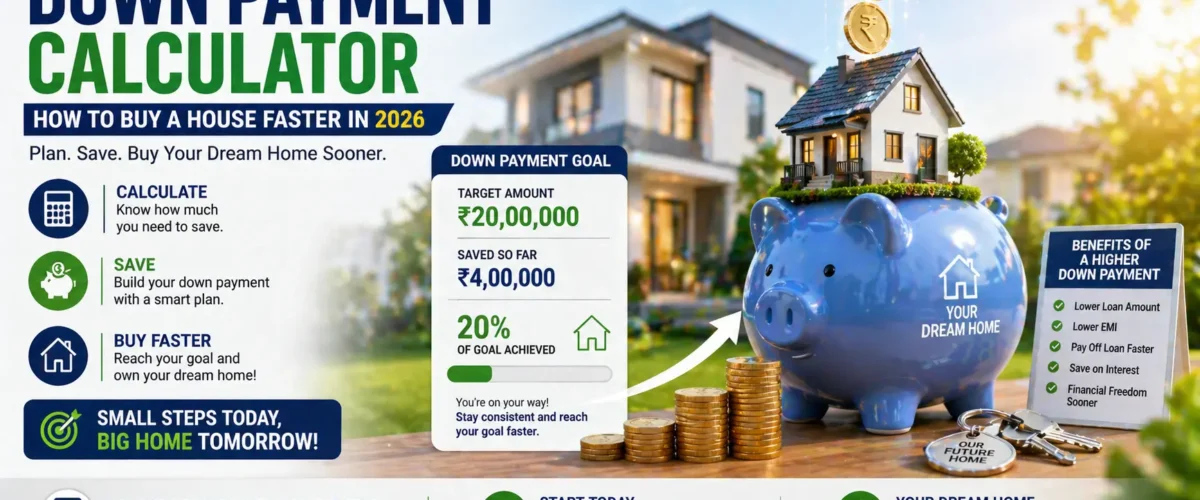 Down Payment Calculator – How to Buy a House Faster