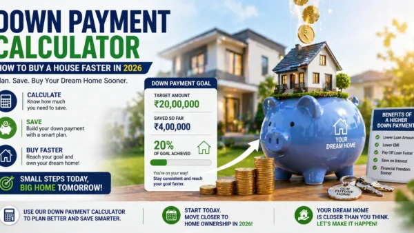 Down Payment Calculator – How to Buy a House Faster