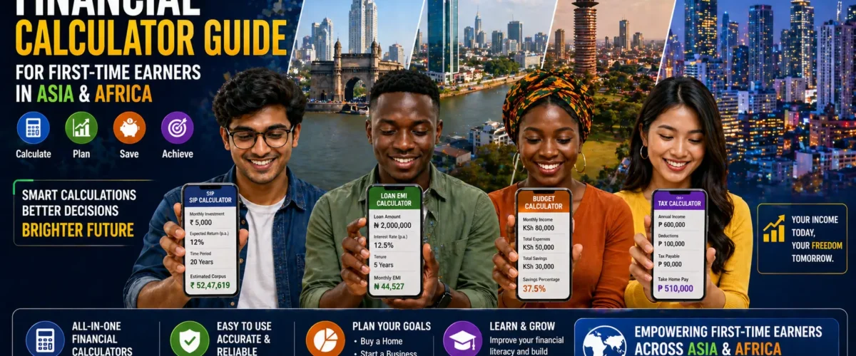 Financial Calculator Guide for First-Time Earners in Asia & Africa