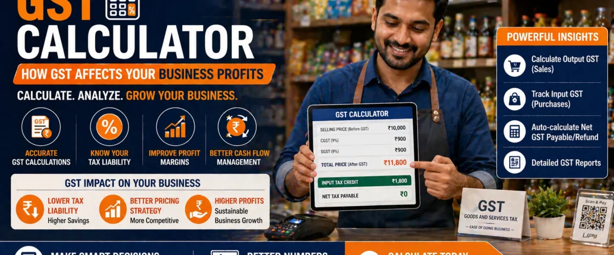 GST Calculator: How GST Affects Your Business Profits (2026 Guide)