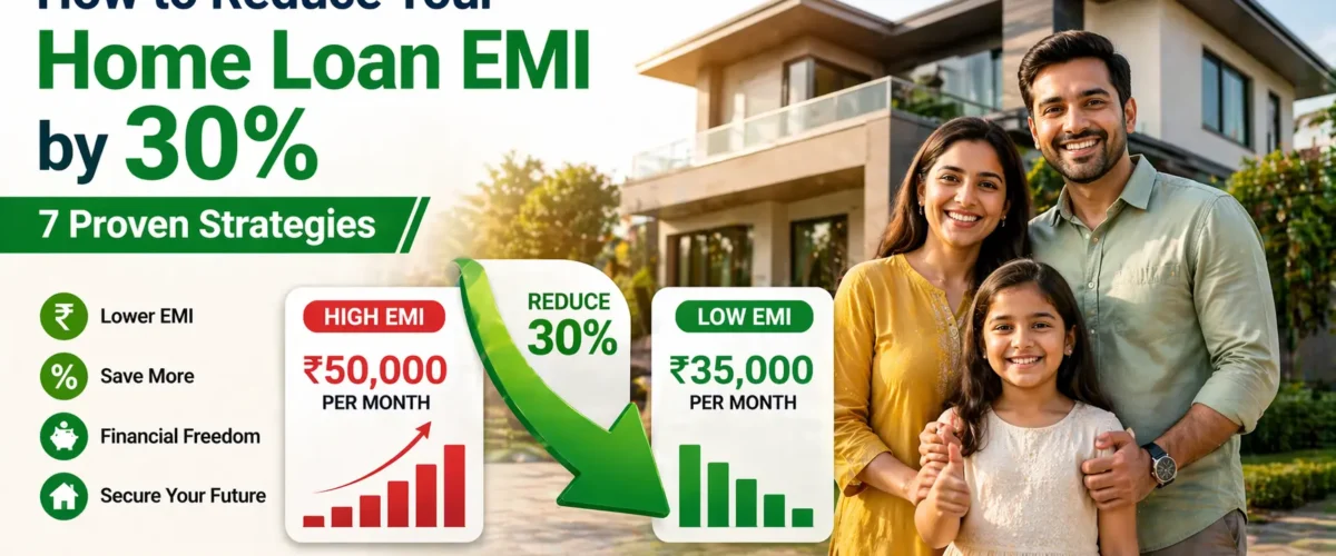 How to Reduce Your Home Loan EMI by 30% – 7 Proven Strategies