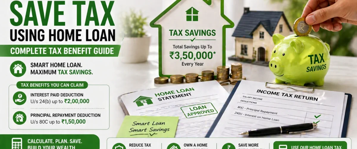 How to Save Tax Using Home Loan?  Complete Tax Benefit Guide 2026