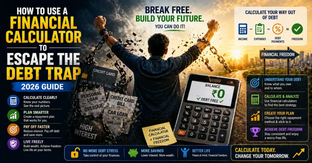 How to Use a Financial Calculator to Escape the Debt Trap