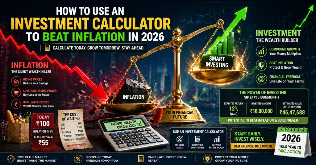 How to Use an Investment Calculator to Beat Inflation in 2026