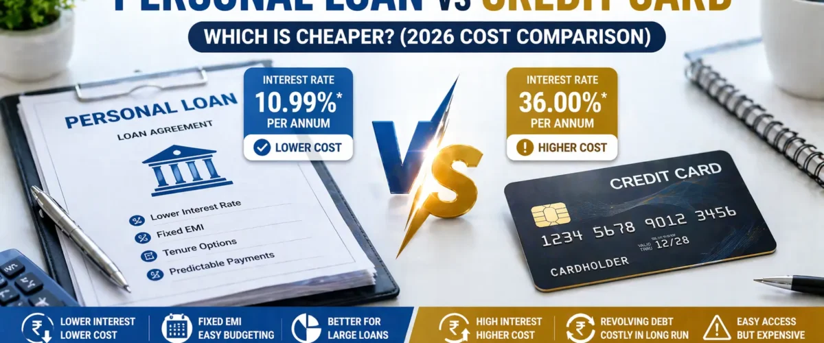 Personal Loan vs Credit Card — Which Is Cheaper?