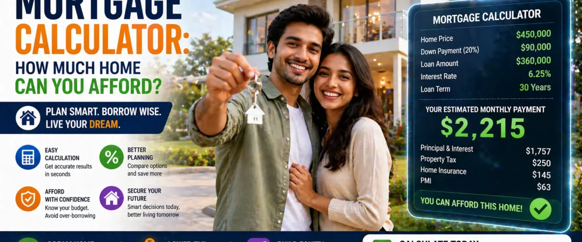 Mortgage Calculator: How Much Home Can You Afford?